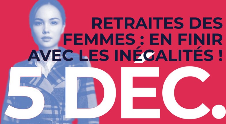 Retraites des femmes : il faut en finir avec les inégalités !