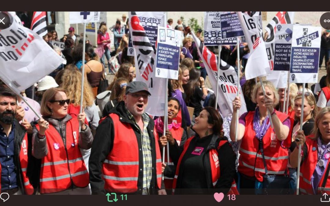 En direct de l’OIT / 14 juin : grève des femmes suisses ! 