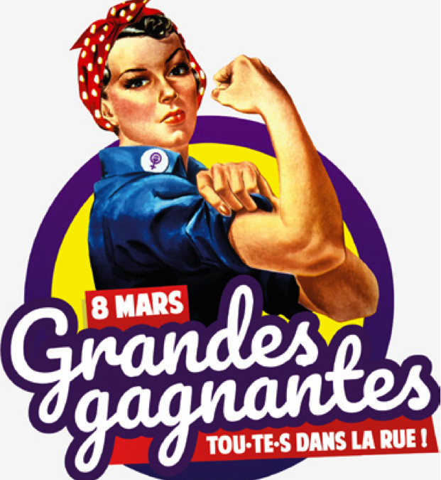 #8mars15H40 Soyons les grandes gagnantes ! Tou.te.s dans la rue !