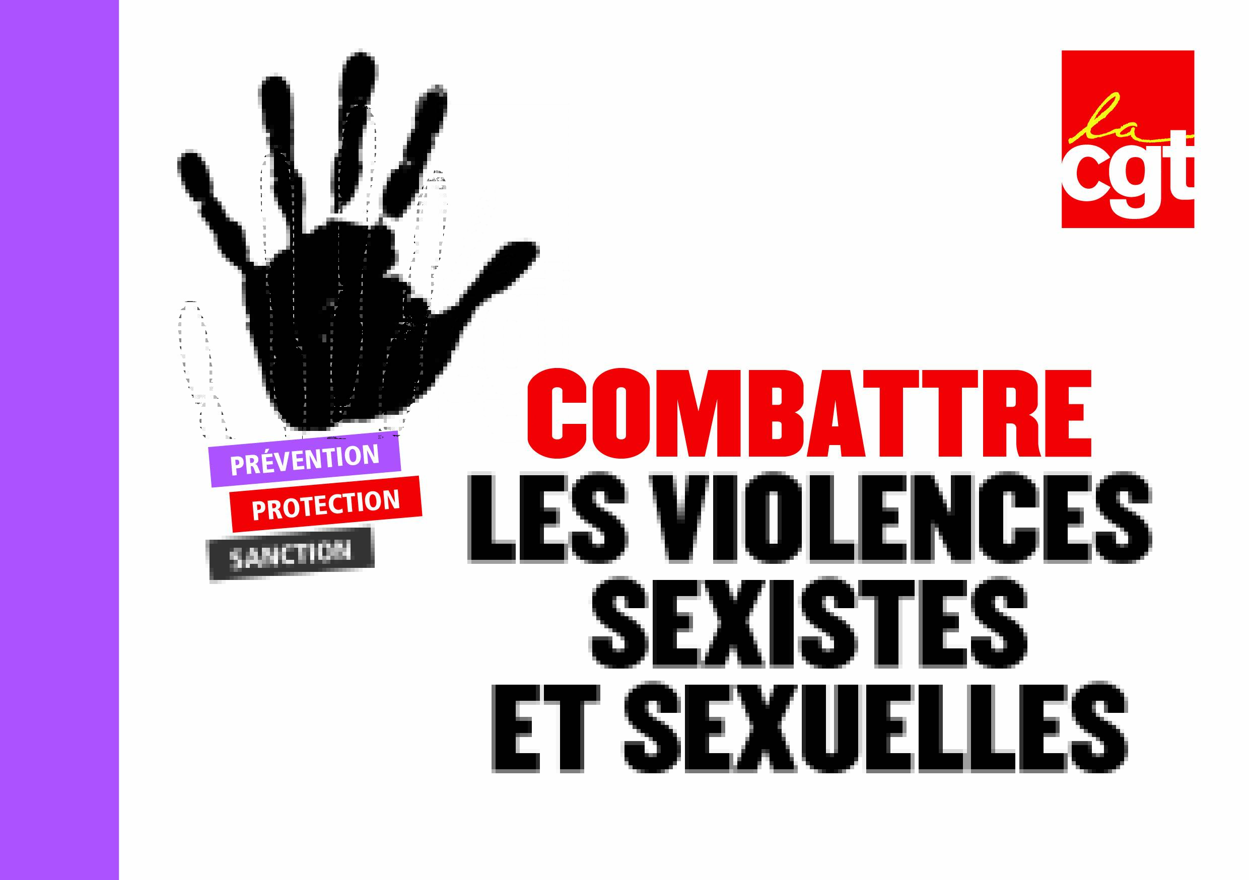 Guide CGT combattre les violences sexistes et sexuelles