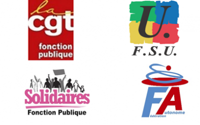 Courrier  unitaire Fonction Publique à la ministre relatif à la lutte contre les violences sexistes et sexuelles et plus largement l’égalité professionnelle entre les femmes et les hommes