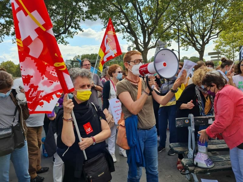 prise de la parole CGT