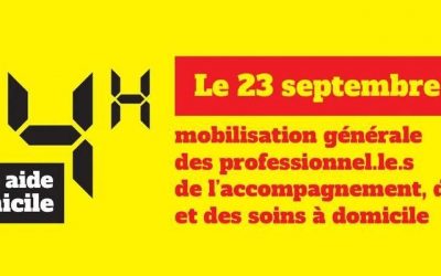 Il est temps de reconnaitre le travail des aides à domicile !