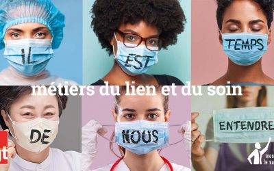 Les métiers du soin et du lien par celles et ceux qui les exercent