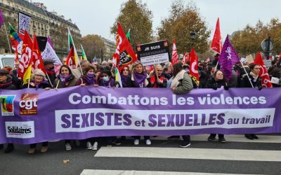 Une manifestation pechue contre les violences sexistes et sexuelles