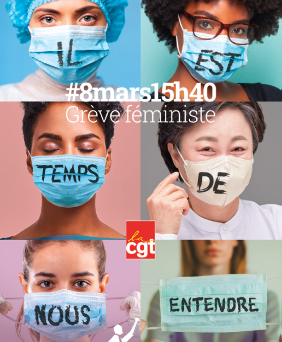 #8marsgrevefeministe appels tracts preavis