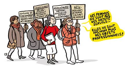 8 MARS UNE DEFERLANTE pour l’égalité – revue de presse