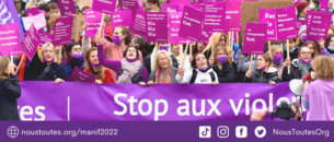 Action  a beaubourg noustoutes contre les violences sexistes et sexuelles