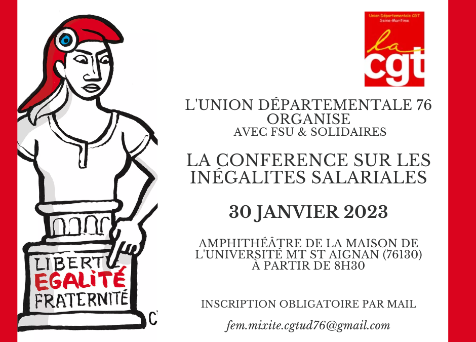 Conference sur les inegalites salariales 76