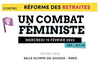 MEETING politis Réforme des retraites : un combat féministe