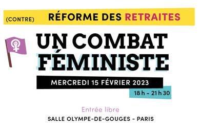 MEETING politis Réforme des retraites : un combat féministe