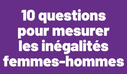 Visuel quizz égalité femmes / hommes