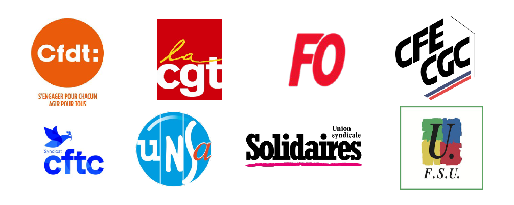 Communique intersyndical a 8 pouR le #8mars